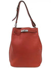 Rouge shoulder bag - HERMES - BALAAN 2