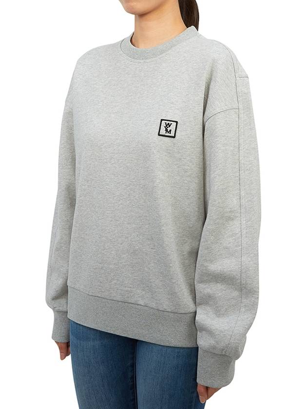 Back logo sweatshirt gray - WOOYOUNGMI - BALAAN 6