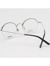 Glasses frame BY5009H 016 semirimless Asian fit round metal - BALLY - BALAAN 4