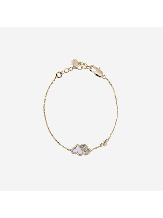 Cloud Pendant Bracelet Gold - EMPORIO ARMANI - BALAAN 2