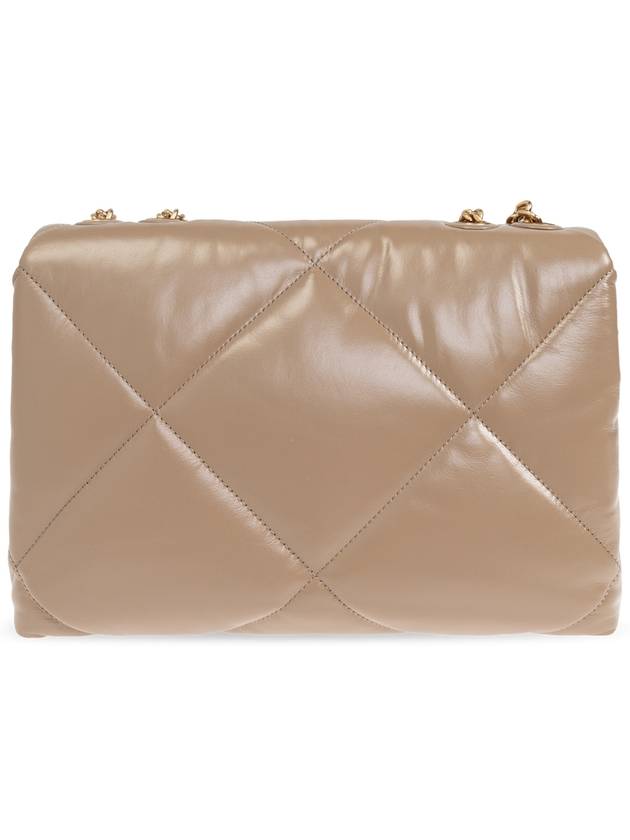 Tory Burch Shoulder Bag Kira Diamond, Women's, Beige - TORY BURCH - BALAAN 3