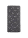 Brazza Monogram Long Wallet Black - LOUIS VUITTON - BALAAN 3