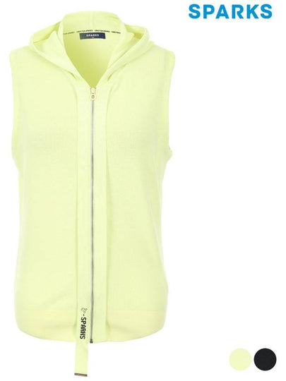 hooded zip-up knit vest SL1LKV003 - SPARKS - BALAAN 2