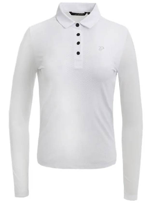 cold punching collar t-shirt IPL3MTS864 WH - IJP DESIGN - BALAAN 3