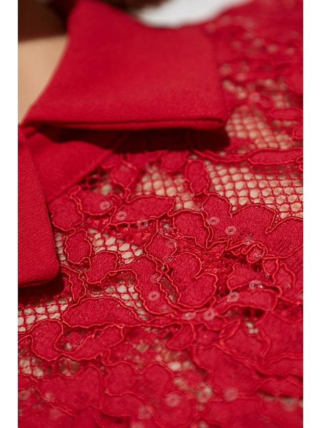 Self Portrait Lace Dress, Women's, Red - SELF PORTRAIT - BALAAN 5