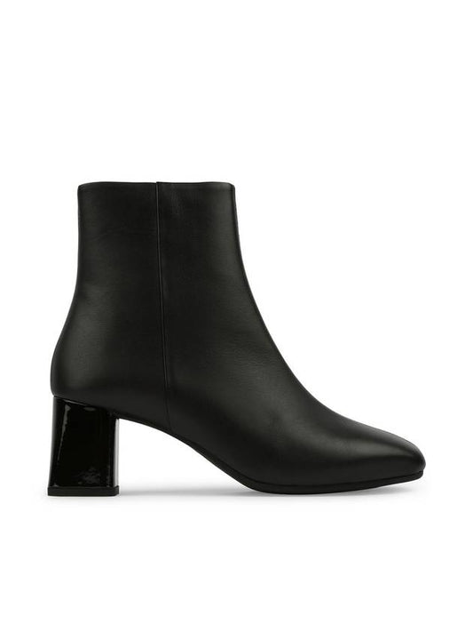 Phoebe Calf Leather Ankle Boots Black - REPETTO - BALAAN 2