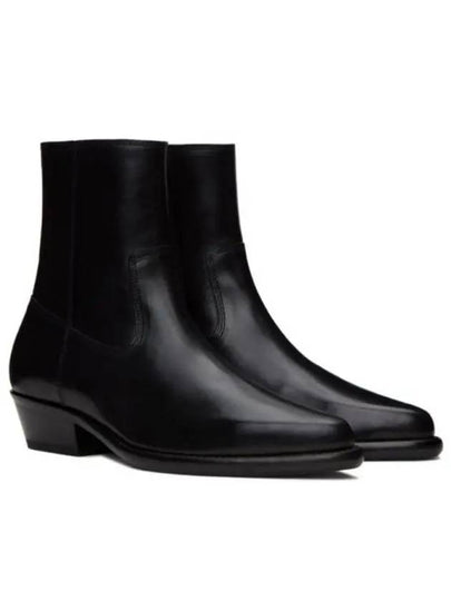 Delix Leather Ankle Boots Black - ISABEL MARANT - BALAAN 2