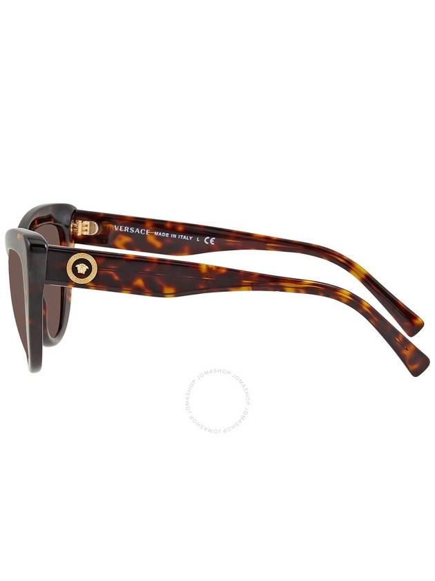 Versace Brown Butterfly Ladies Sunglasses VE4388 108/73 54 - VERSACE - BALAAN 3