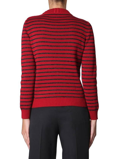 Crew Neck Sweater 589718YAJG25125 B0040168050 - SAINT LAURENT - BALAAN 1