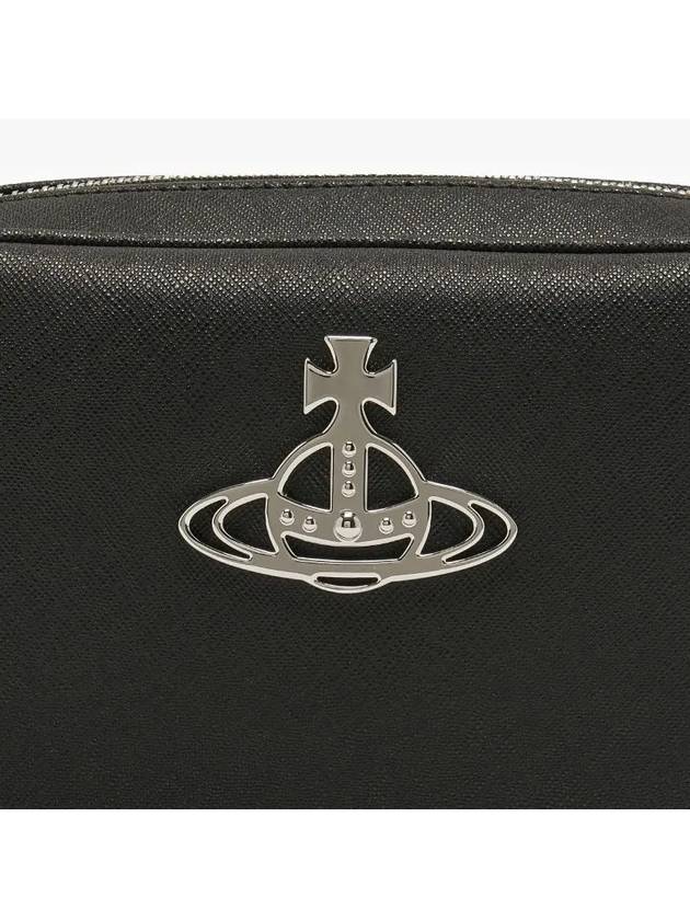 Orb Plaque Camera Cross Bag Black - VIVIENNE WESTWOOD - BALAAN 4