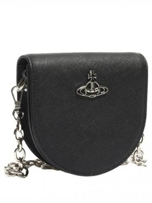 Clutch Bag Saffiano Saddle Cross Bag - VIVIENNE WESTWOOD - BALAAN 1