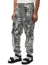 Bandana Print Track Pants Grey - MOOSE KNUCKLES - BALAAN 2