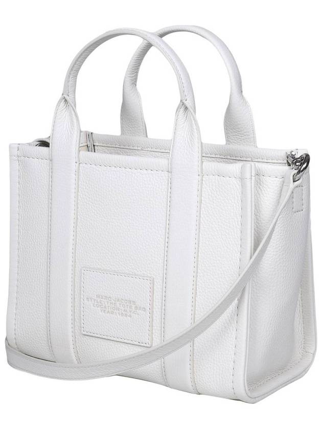 Small Leather Tote Bag White - MARC JACOBS - BALAAN 3