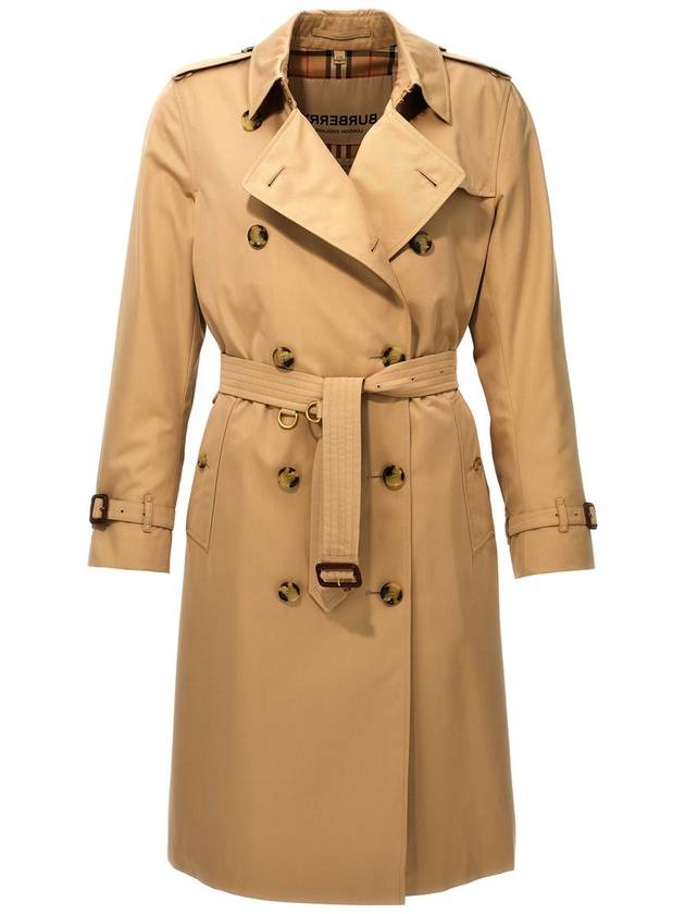 Long Kensington Heritage Trench Coat Honey - BURBERRY - BALAAN 2