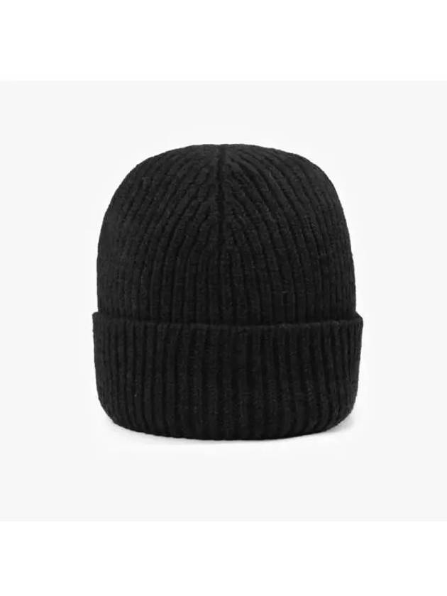 Heart Logo Wool Beanie Black - AMI - BALAAN 6