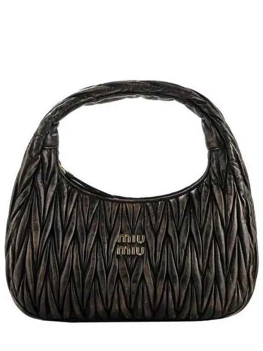 MIU Women s Shoulder Bag 5BC108 2F6Q F0V6L Dark Brown 270689 - MIU MIU - BALAAN 1