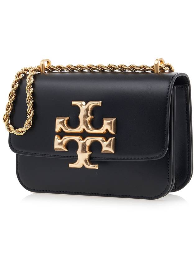 Eleanor Convertible Small Shoulder Bag Black - TORY BURCH - BALAAN 3