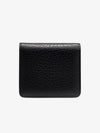 Embroidery Logo Chain Cald Wallet Black - MAISON MARGIELA - BALAAN 3