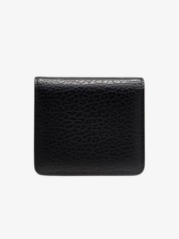 Embroidery Logo Chain Cald Wallet Black - MAISON MARGIELA - BALAAN 3