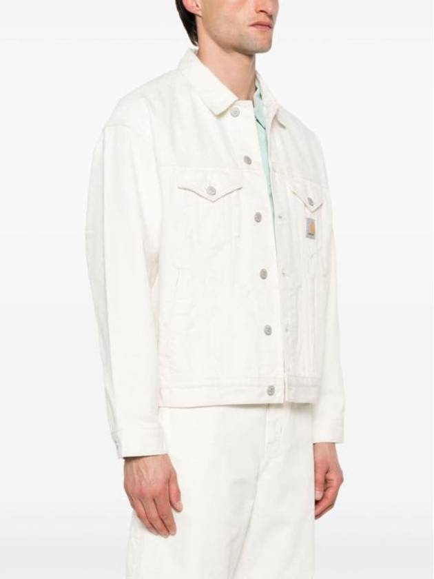 Helston Denim Jacket White - CARHARTT WIP - BALAAN 3