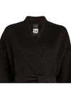 23FW Clipper Belted Wool Coat Black 2350160133 013 - MAX MARA - BALAAN 4