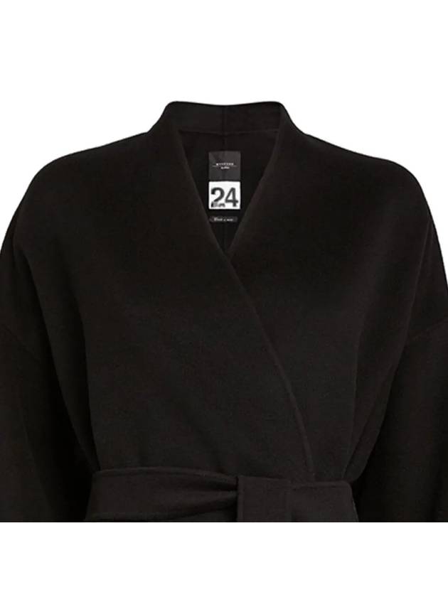 23FW Clipper Belted Wool Coat Black 2350160133 013 - MAX MARA - BALAAN 4