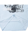 Wild Donkey Let Road Short Sleeve TShirt T RAT ROAD STRONG WASHED SKY - WILD DONKEY - BALAAN 7