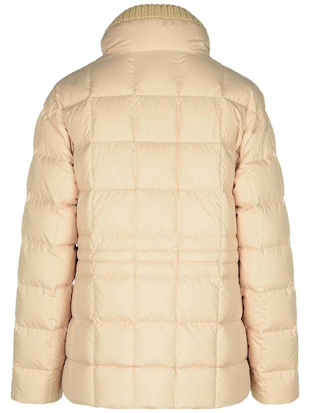 Women's Antigone Short Down Padding Beige - MONCLER - BALAAN 4