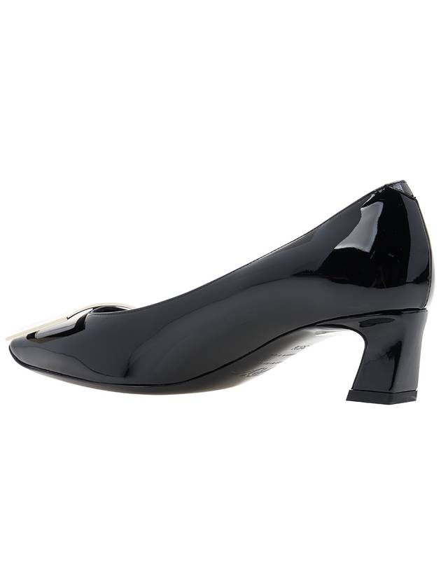 Trompette Metal Buckle Pumps Black - ROGER VIVIER - BALAAN 4