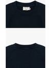 Tricolor Fox Patch Sweatshirt Dark Navy - MAISON KITSUNE - BALAAN 4