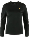 Bergtagen Thin Wool LS Long Sleeves T-Shirt Black - FJALL RAVEN - BALAAN 1