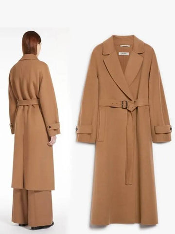 2429016103600 045 EBANO long coat - MAX MARA - BALAAN 1