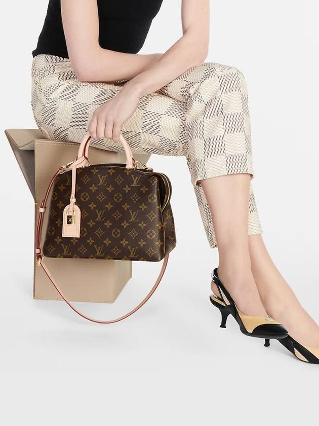 Monogram Petit Palais Tote Bag Brown - LOUIS VUITTON - BALAAN 8