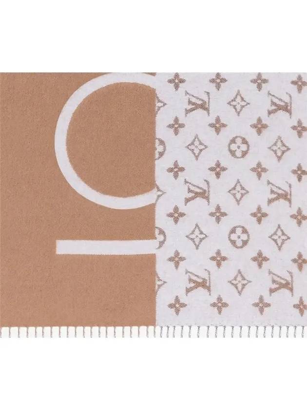 Men's Monogram Split Scarf Beige - LOUIS VUITTON - BALAAN 4