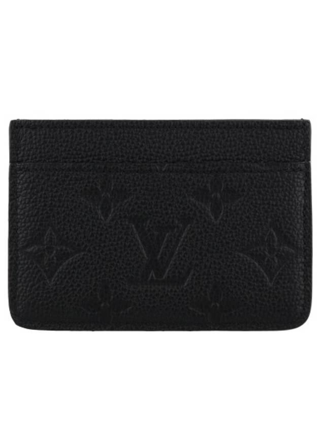 Monogram Empreinte Card Wallet Black - LOUIS VUITTON - BALAAN 5