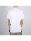 Logo Patch Polo Shirt White - MONCLER - BALAAN 5