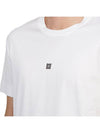 4G Logo Cotton Short Sleeve T-shirt White - GIVENCHY - BALAAN 7