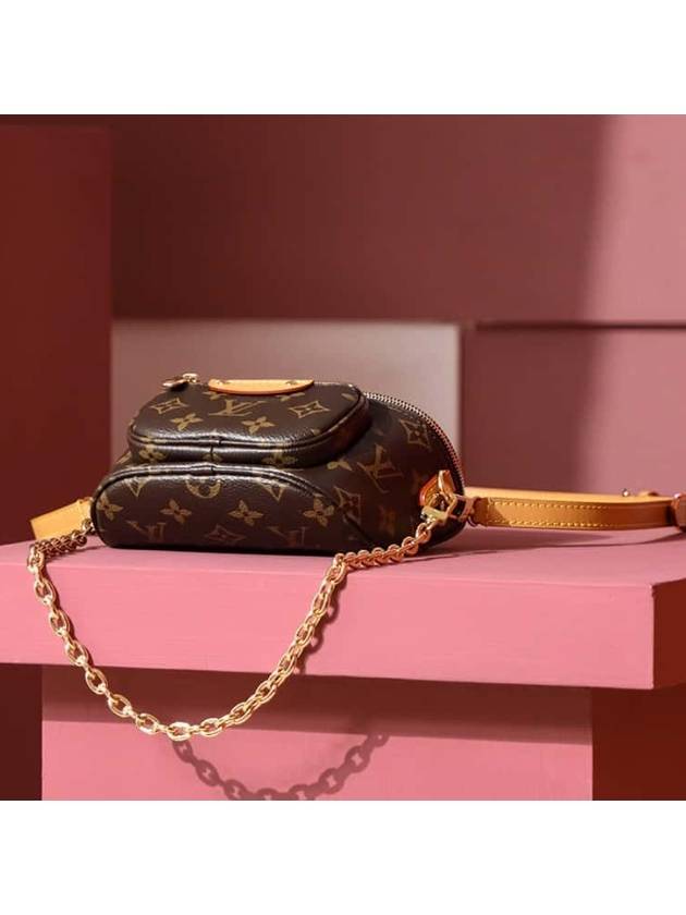 Monogram Mini Cross Bag Brown - LOUIS VUITTON - BALAAN 4