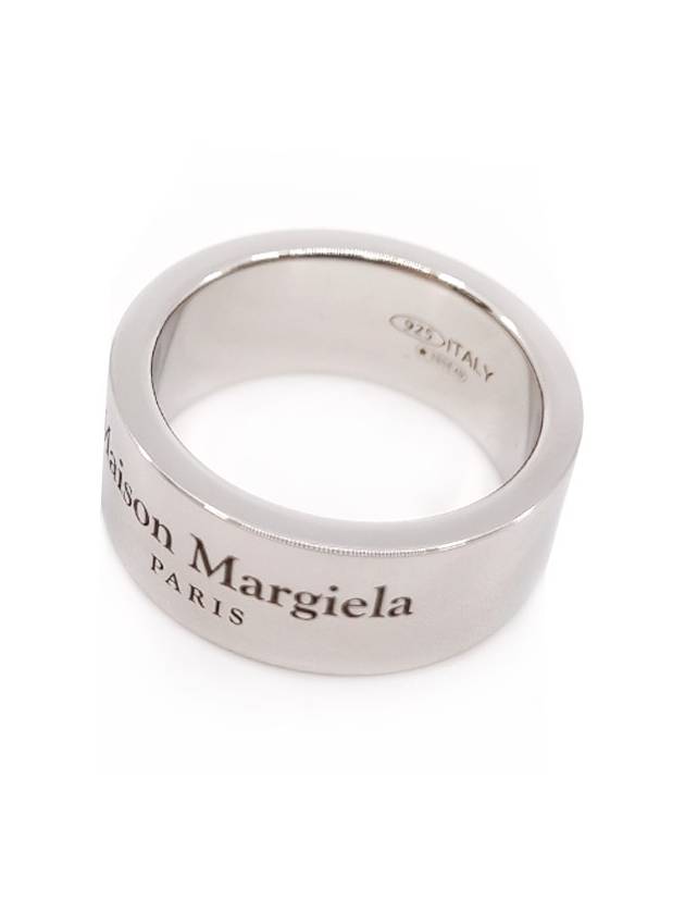 Engraving Logo Ring Silver - MAISON MARGIELA - BALAAN 4