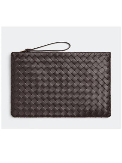 Intrecciato Large Clutch Bag Potion - BOTTEGA VENETA - BALAAN 2