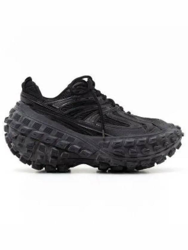 Men's Mesh Rubber Defender Low Top Sneakers Black - BALENCIAGA - BALAAN 2