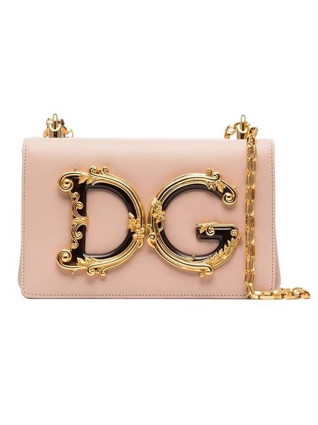 Nappa Leather Cross Bag Pink - DOLCE&GABBANA - BALAAN 1