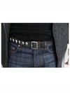 Dsquared silver studded leather belt BE1002 - DSQUARED2 - BALAAN 2