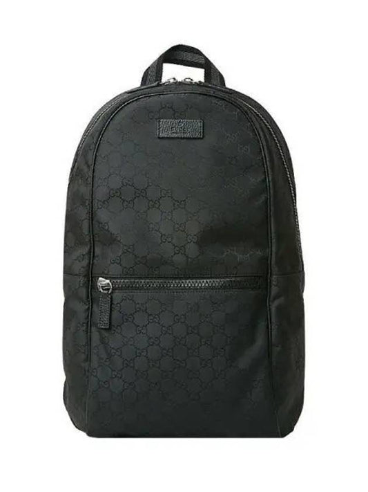 GG Pattern Nylon Backpack Black - GUCCI - BALAAN 2