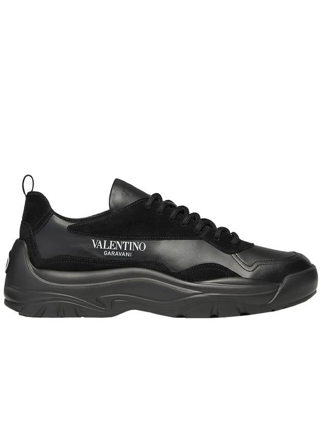 Gumboy Low-Top Sneakers Black - VALENTINO - BALAAN 2