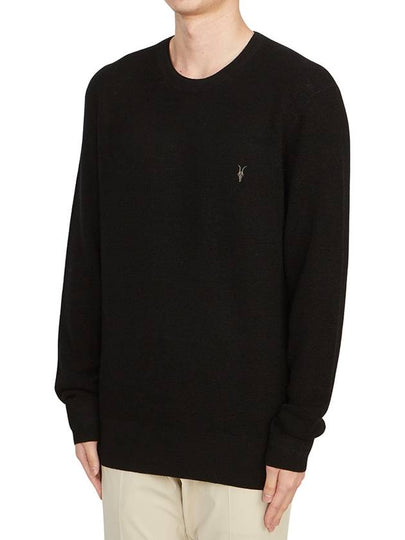 Aiba Men's Knit MK034P BLACK - ALLSAINTS - BALAAN 2