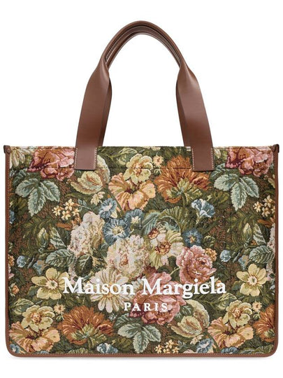 Cabas Large Tote Bag Green Floral - MAISON MARGIELA - BALAAN 2