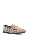 Jordan Ebony Original GG Canvas Loafer Beige - GUCCI - BALAAN 6