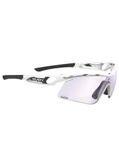 RUDY PROJECT Tralix Slim White Gloss Impact Photochromic 2 Laser Purple SP787569 0000 - RUDYPROJECT - BALAAN 1