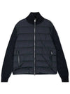 Men's Tricot Mix Navy Jacket 9B00018 M3543 778 - MONCLER - BALAAN 3